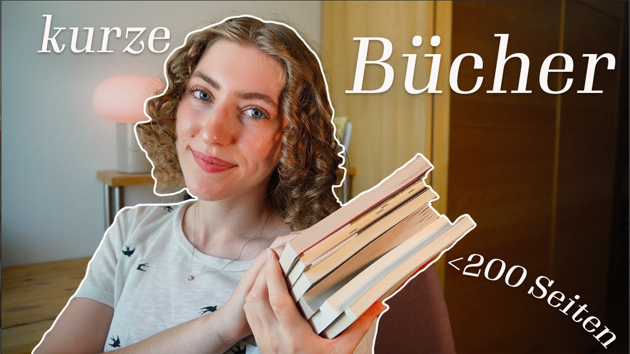 kurze Bücher, die du an einem Tag lesen kannst ✨