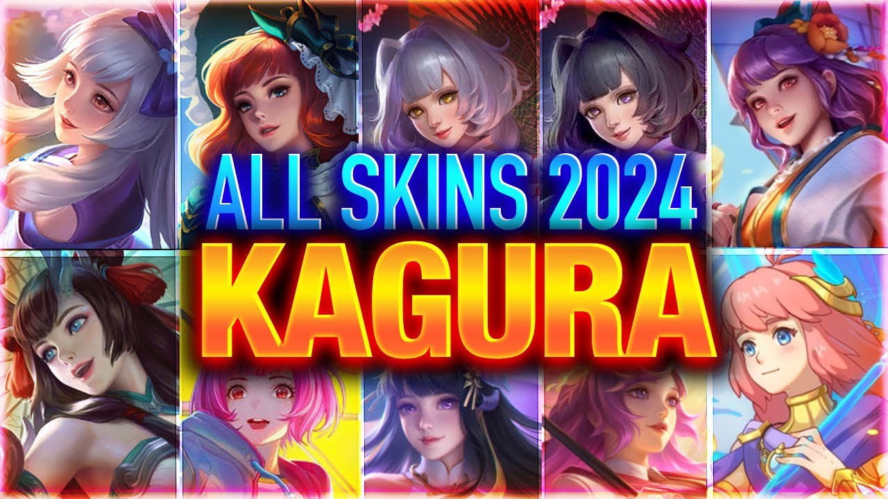KAGURA ALL SKINS 2024 | Mobile Legends
