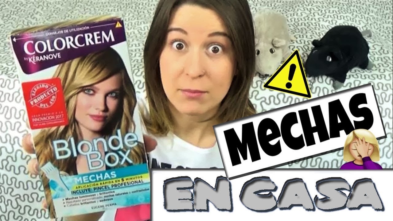 Mechas en casa con Blonde Box colorcrem