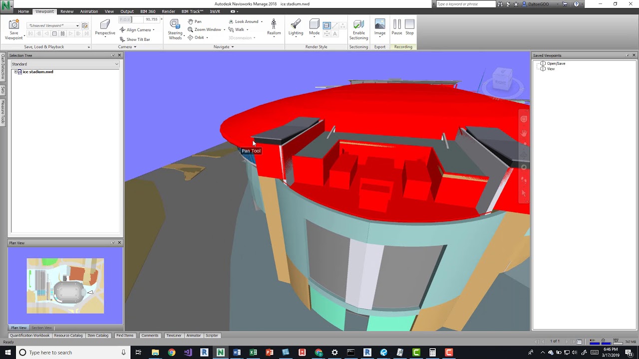 Navisworks Saved Viewpoints