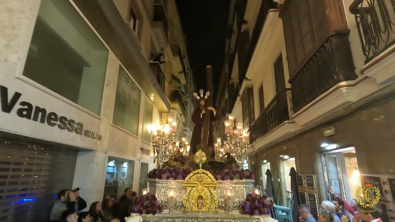 Triunfal | Nazareno de la Obediencia | C/ San Francisco | AM Polillas | Sábado de Pasión |Cádiz 2024