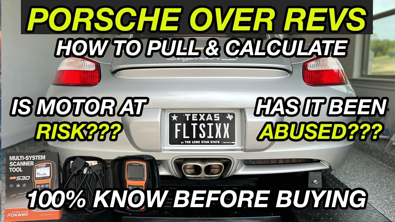 Porsche Over Revs | How to Pull & Calculate Duration