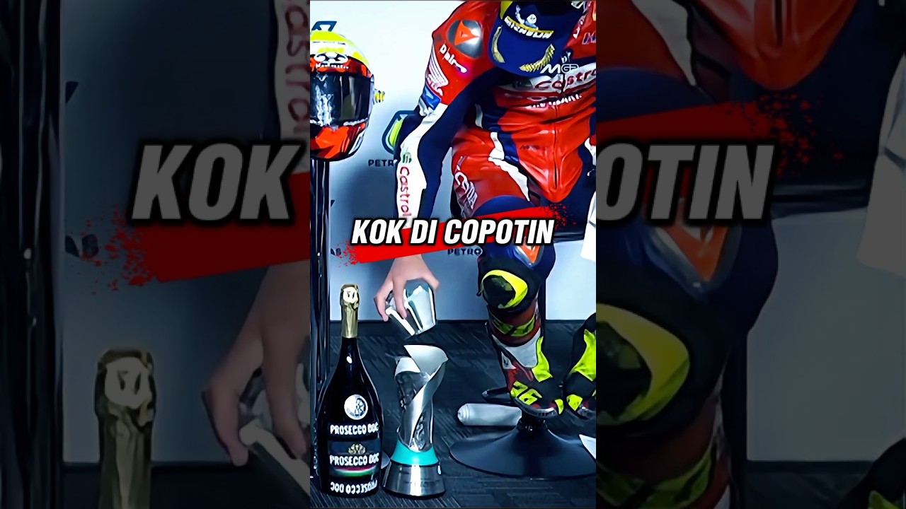 Kok Bisa Sampe Trofinya Ketendang 🥶 #motogp #motogphariini #regionalsport