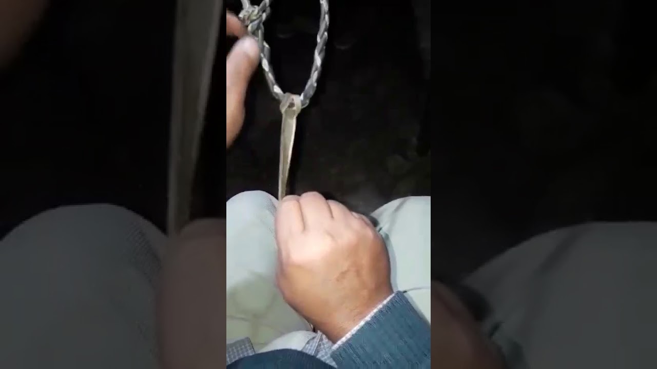 macho  o travesaño para bosal  con 1 tiento