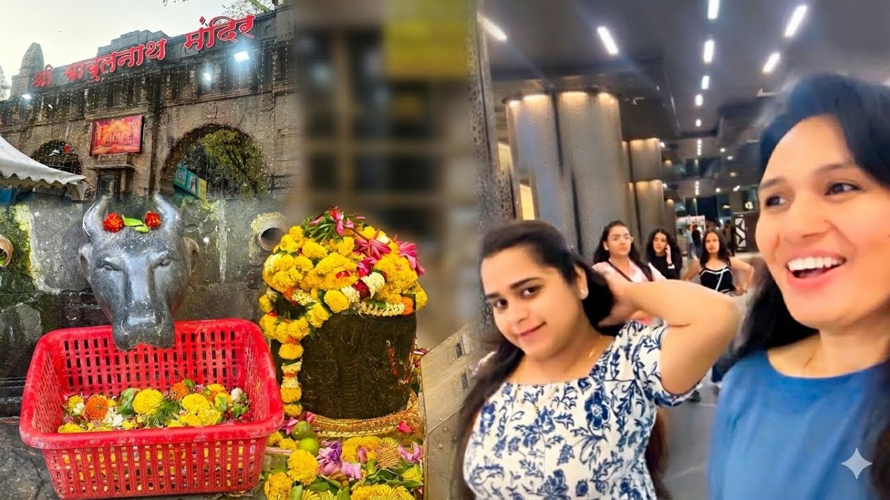Daily Vlog: South Mumbai Mein Ye Mandir Nahi Gaye… Fir Kya Hi Ghume Mumbai! 😳🔱#babulnattemple