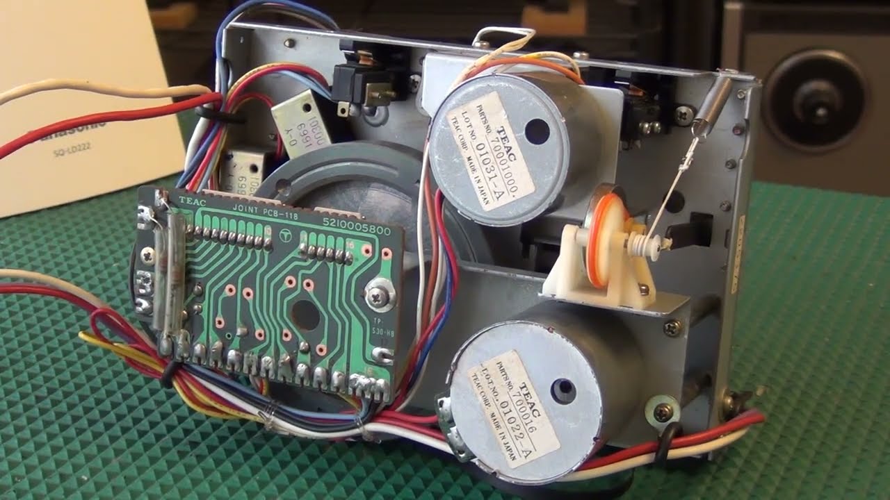 TEAC Cassette Deckの 「マッハオープン（イジェクト）」治りました！