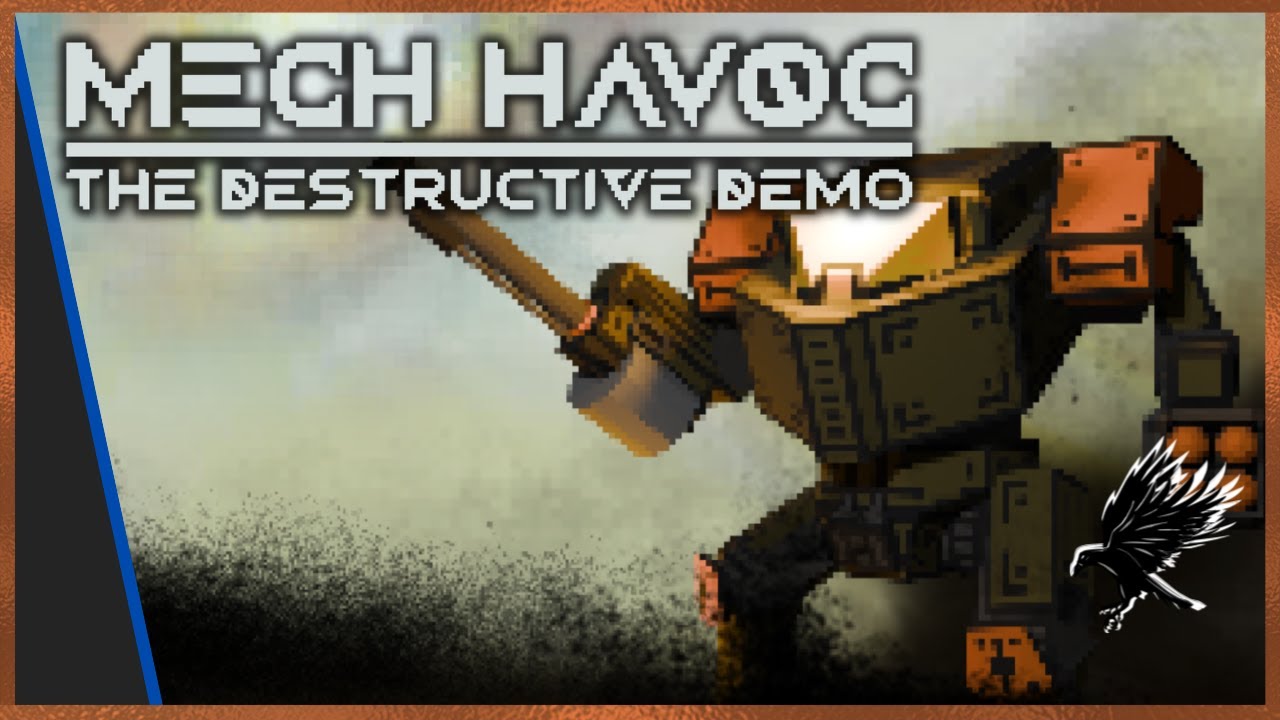 Top down Mech Shooter - Mech Havoc - The Destructive Demo