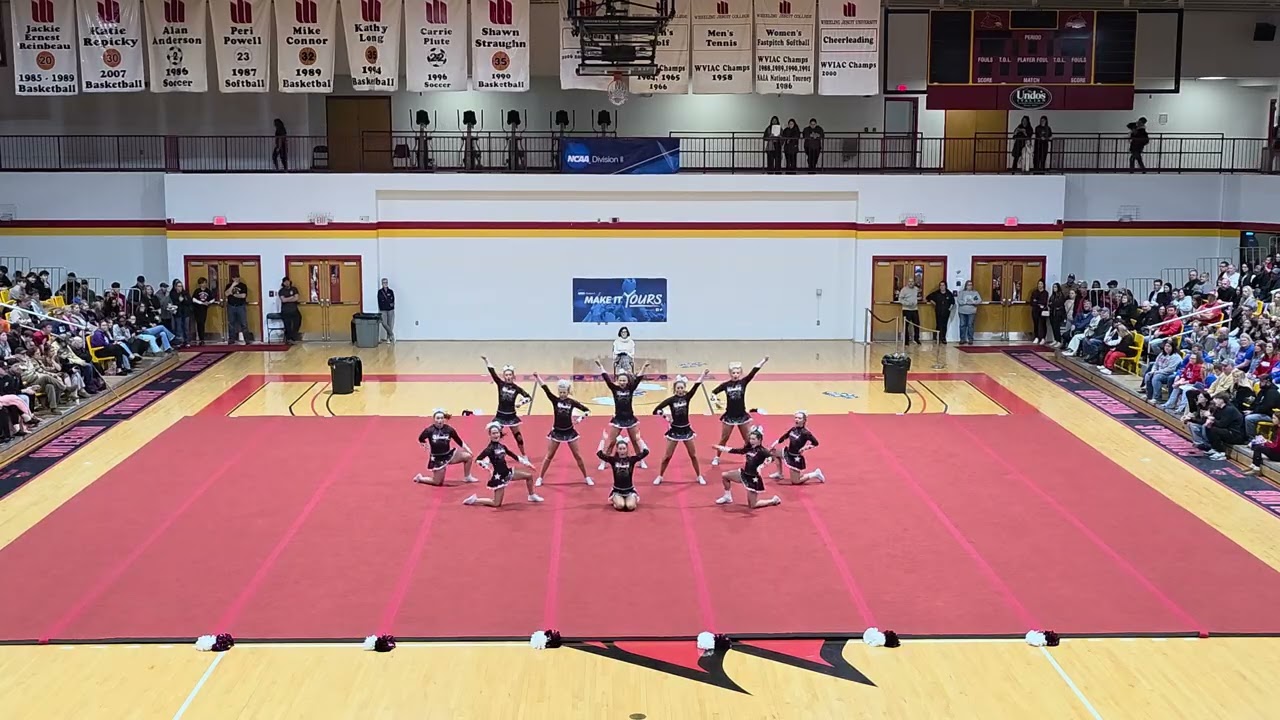 Wheeling Central Catholic High School 4A at OVAC Cheer Competition 2026 🤍