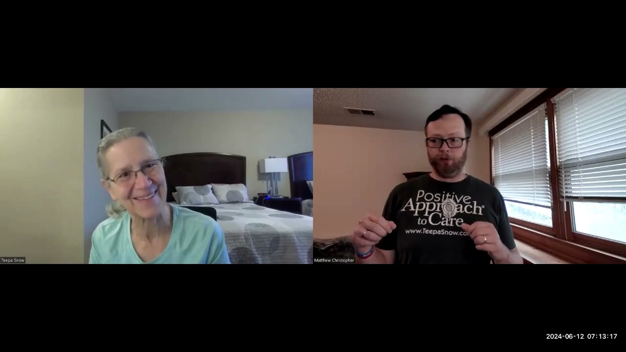 Time with Teepa - What is the practical difference between being a Care Partner or a Care Giver?