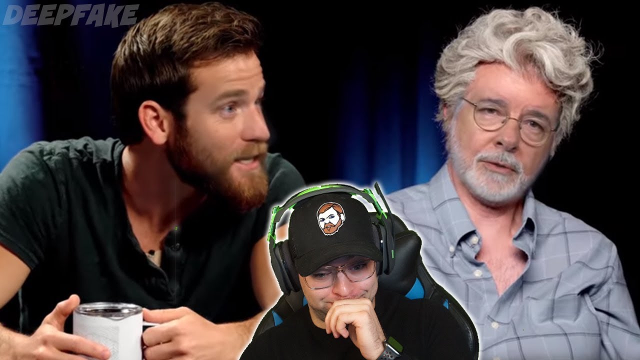 Reacting to George Lucas Ewan McGregor Roundtable Deepfake