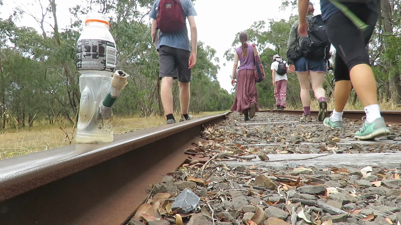 Trekking the Abandoned Mornington railway line