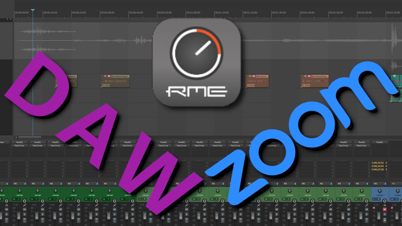 How to route your DAW via RME to Zoom without additional software?