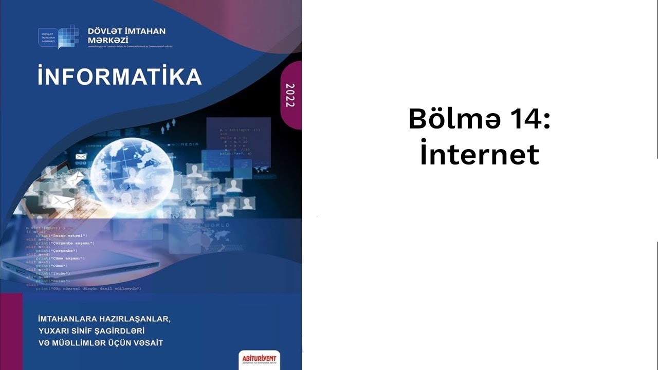 İnformatika DİM Bölmə 14: İnternet.