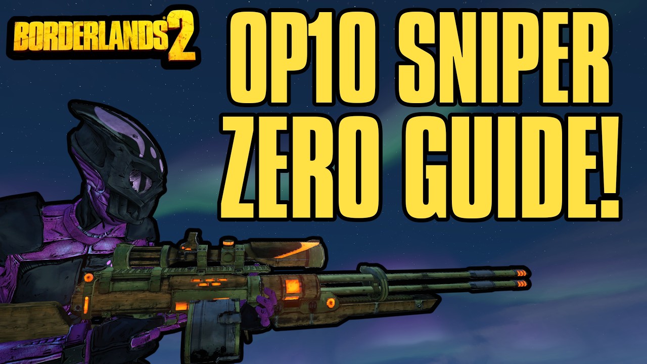 The Definitive Sniper Zer0 Guide! In Depth Level Up, Gear, And Raid Boss Guide For UVHM And OP10!