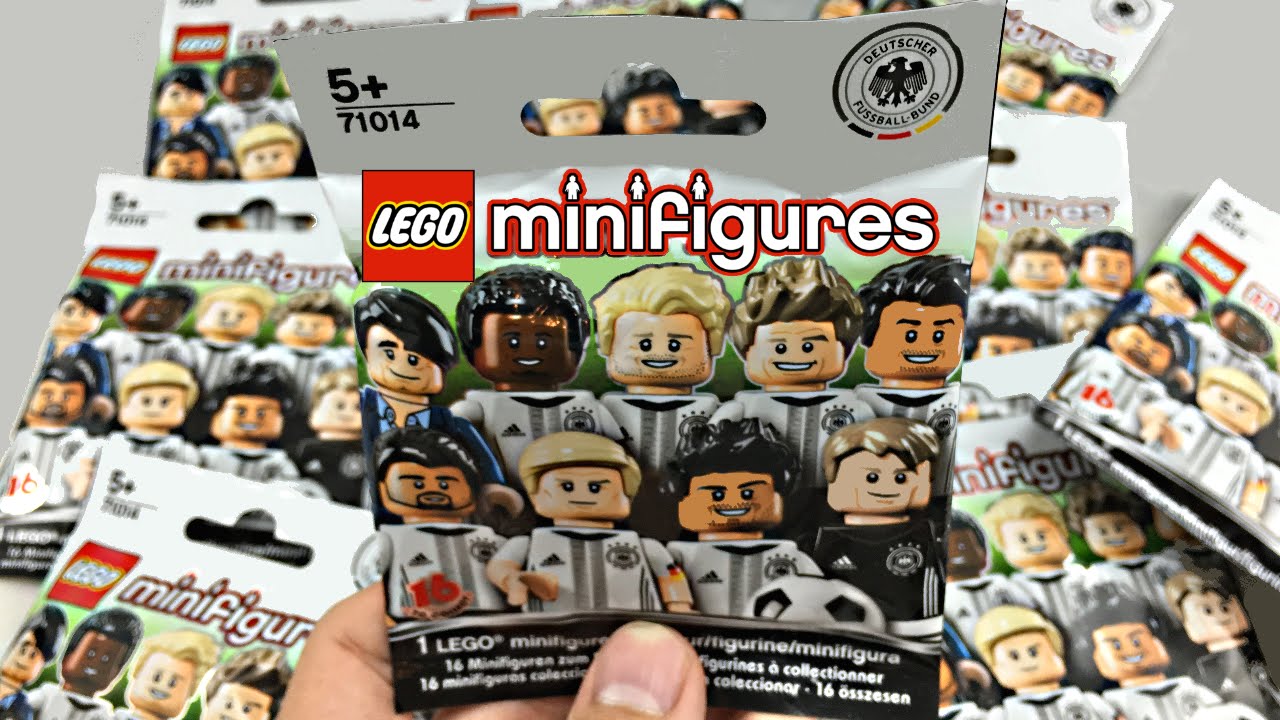 LEGO Minifigures Football Series - 11 pack opening! (DFB - Die Mannschaft)