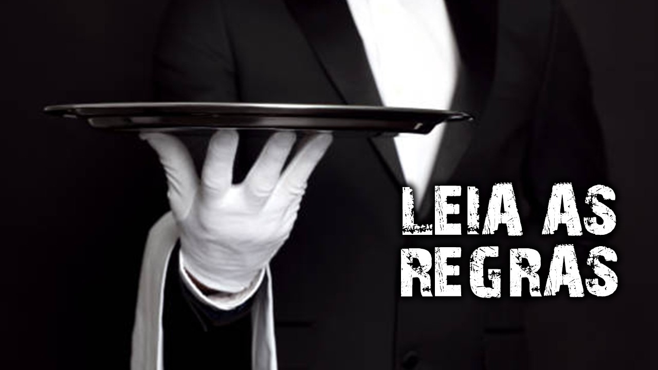 Leia as regras ANTES DE SER GAR&Ccedil;OM