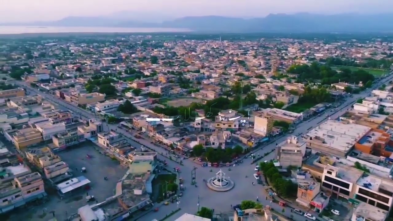 Drone View Khalabat Township Haripur