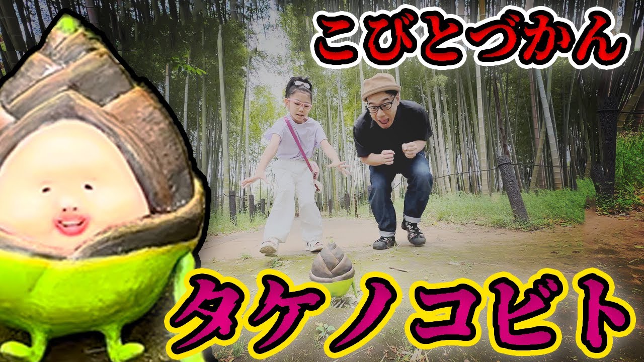 【こびとづかん】タケノコビトを追いかけろ