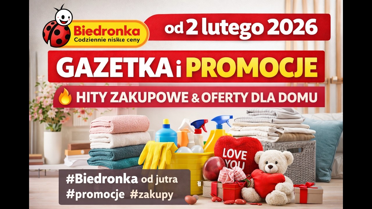 ❤️ Biedronka открывается завтра, 02.02.2026 | ХИТЫ И ВДОХНОВЕНИЕ 🔥 Товары для дома, одежда и пода...