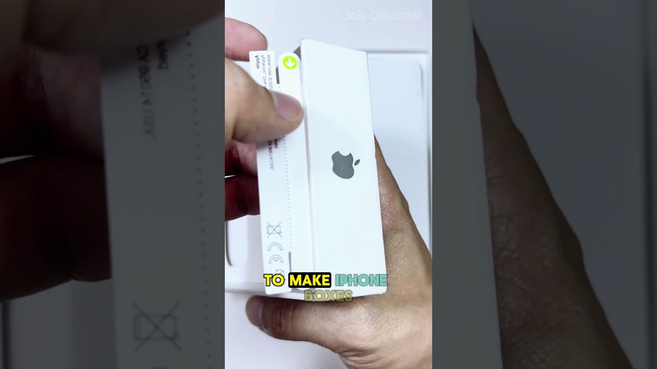 Looks Like New! iPhone Box Seal Stickers Uncovered