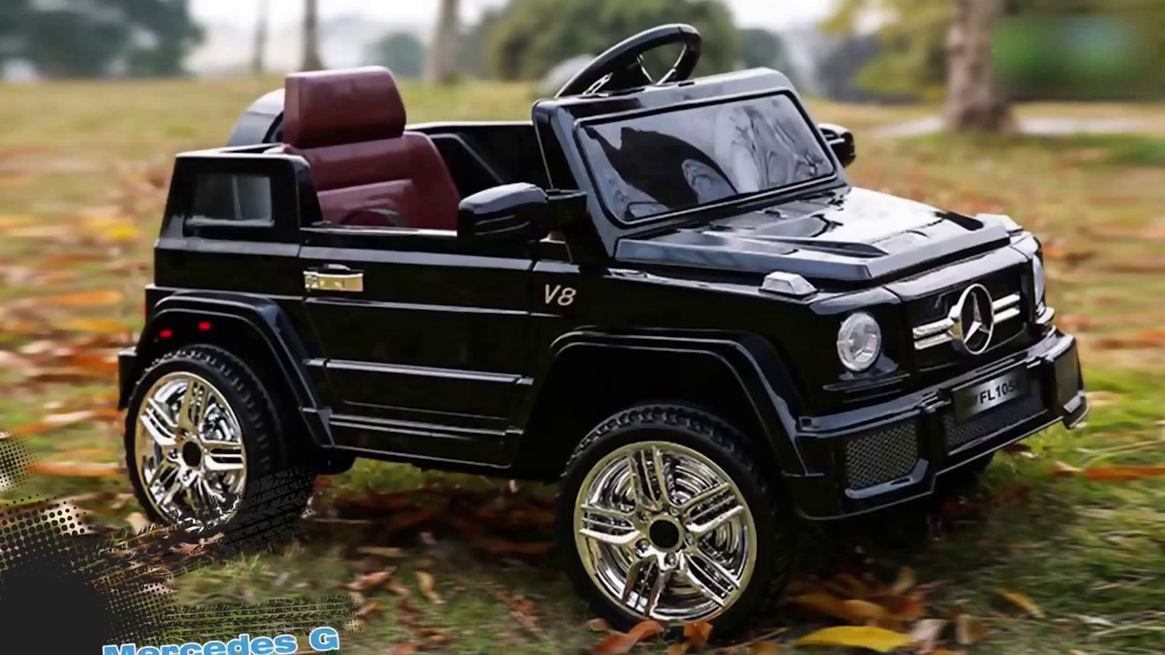 Детский электромобиль джип Joy Automatic Mercedes G