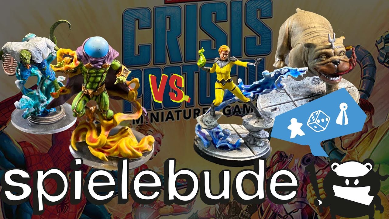 Marvel: Crisis Protocol BatRep: Spiderfoes VS Inhumans #003 | Spielebude