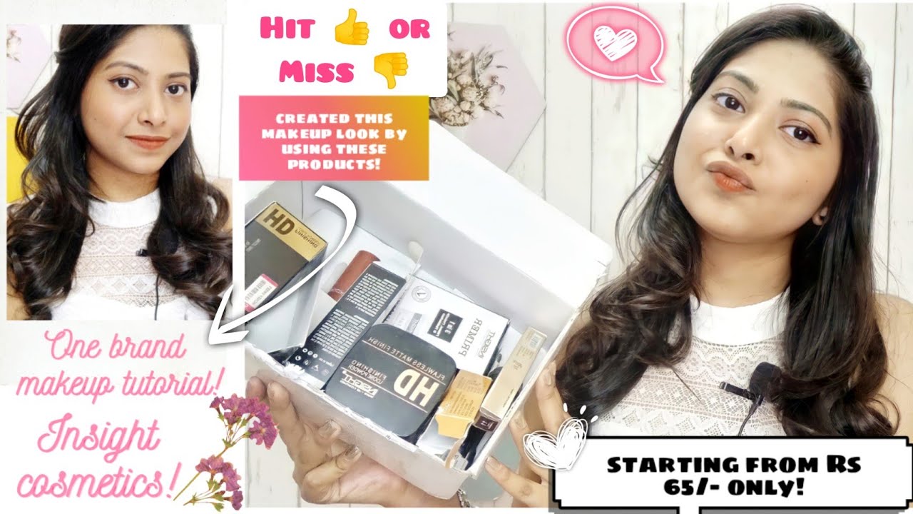 One brand makeup - Insight cosmetics (Hit 👍or miss👎) Review /-💁