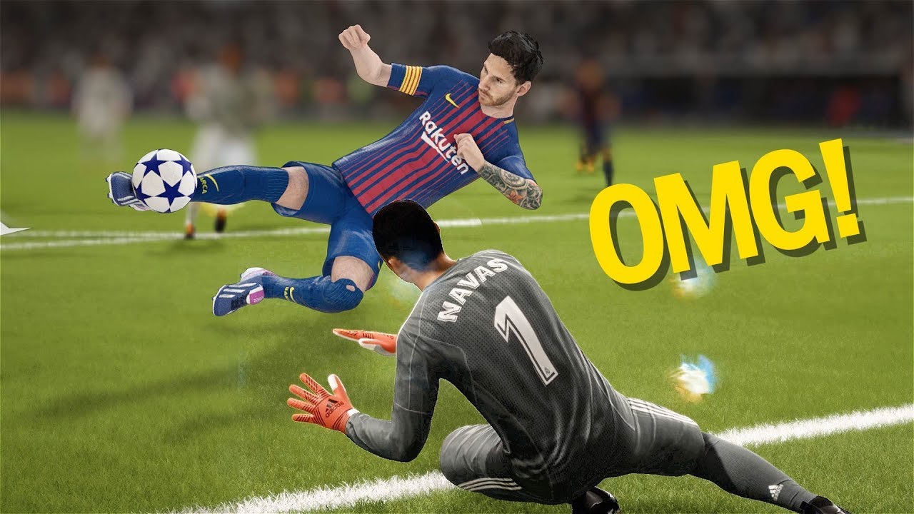 FIFA 18 TOP 10 BEST GOALS! Ft. SCORPION KICKS, RABONA ,NUTMEGS,
