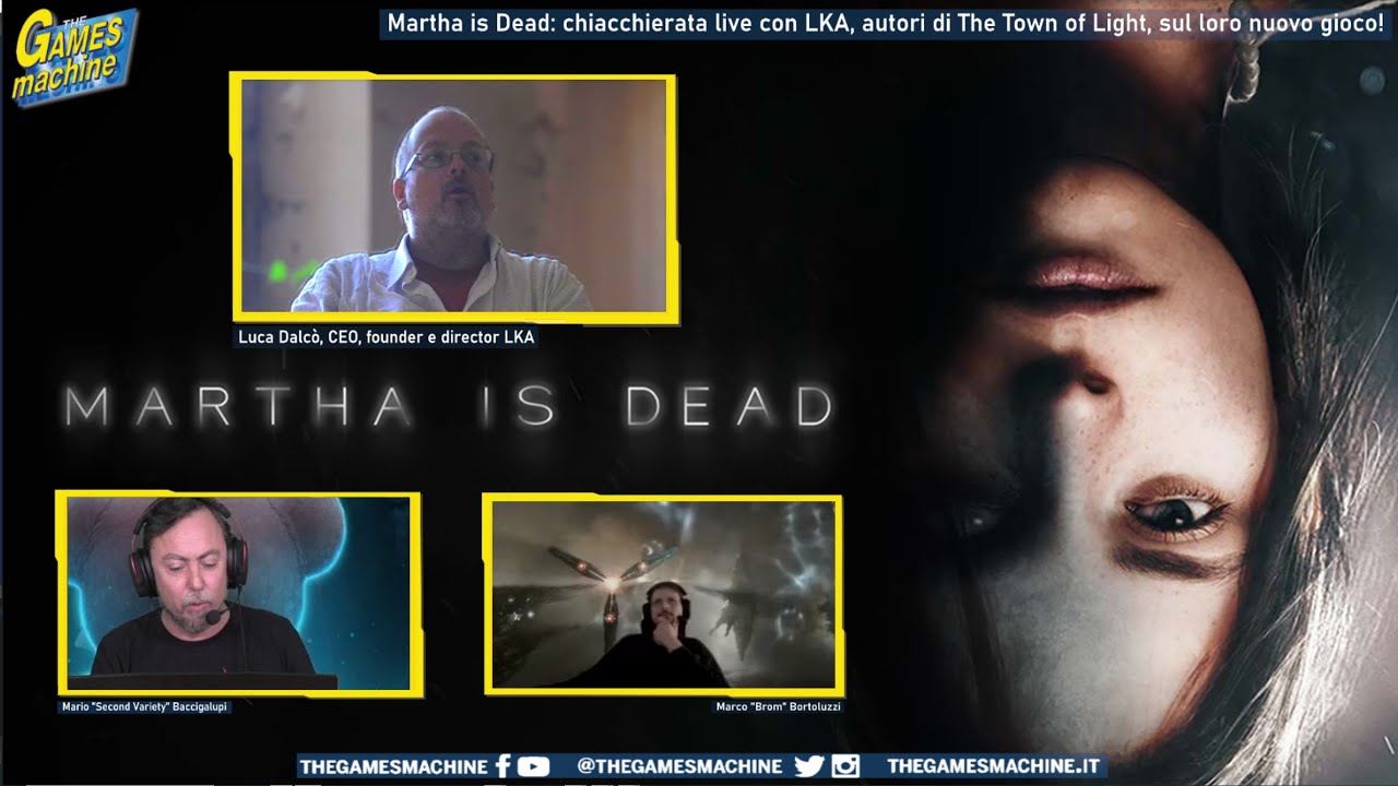 Martha is Dead: chiacchierata live con LKA, autori di The Town of Light, sul loro nuovo gioco!