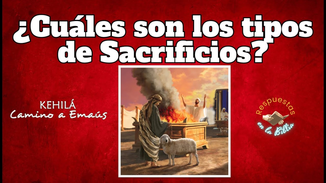 249. ¿Cuáles son los tipos de Sacrificios? | Respuestas en la Biblia