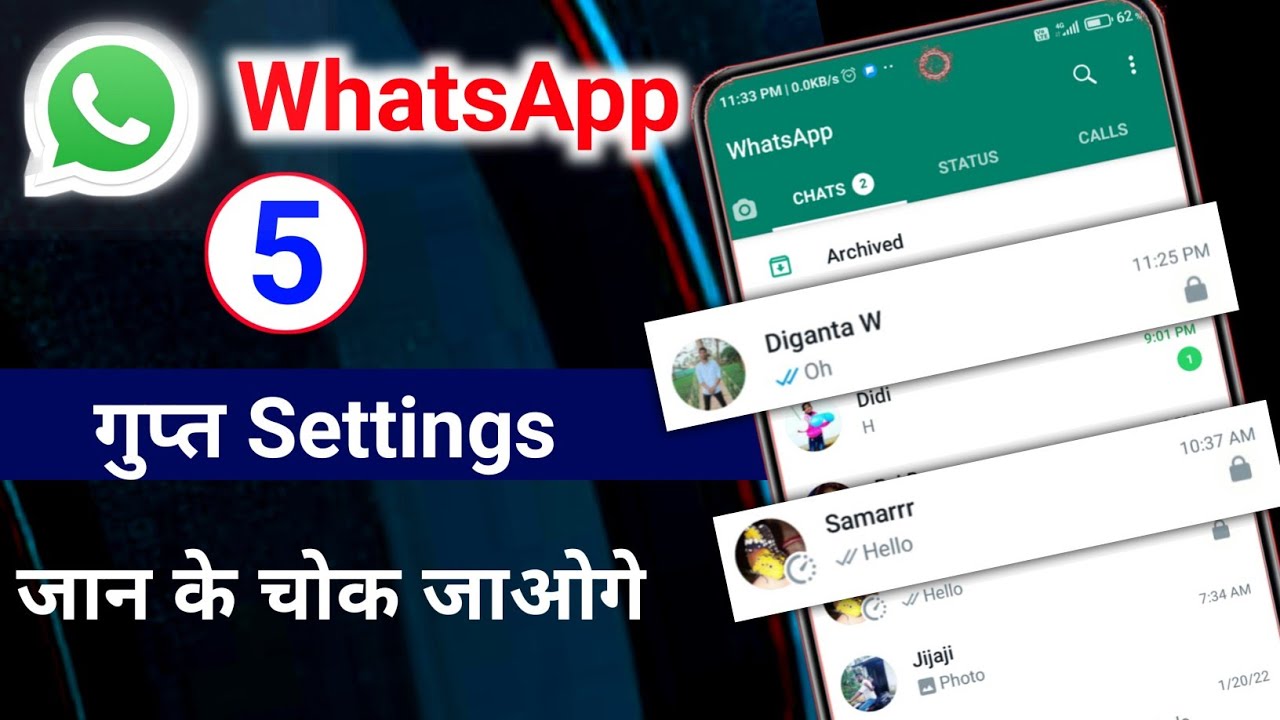 Latest Top 5 Hidden Whatsapp Tricks | Whatsapp hidden features | Whatsapp tips and tricks