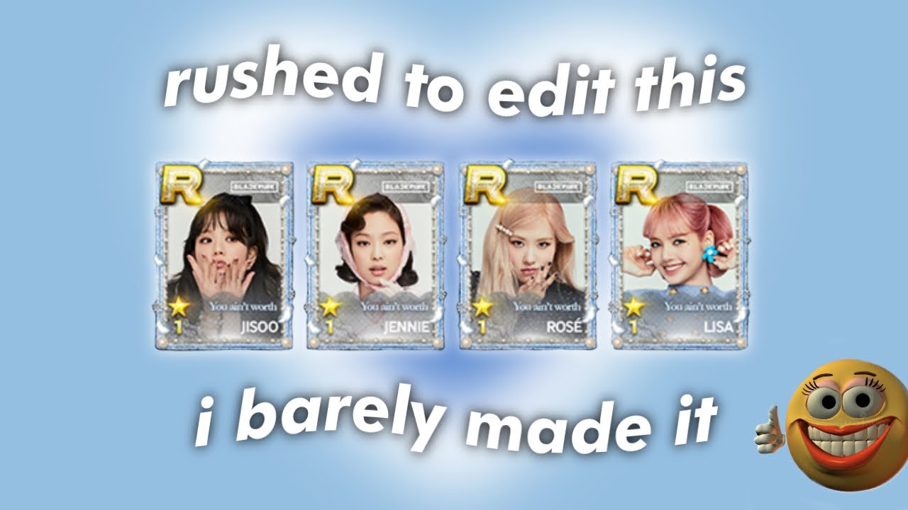 blackpink you ain't worth limited theme 🫵🚫 superstar yg