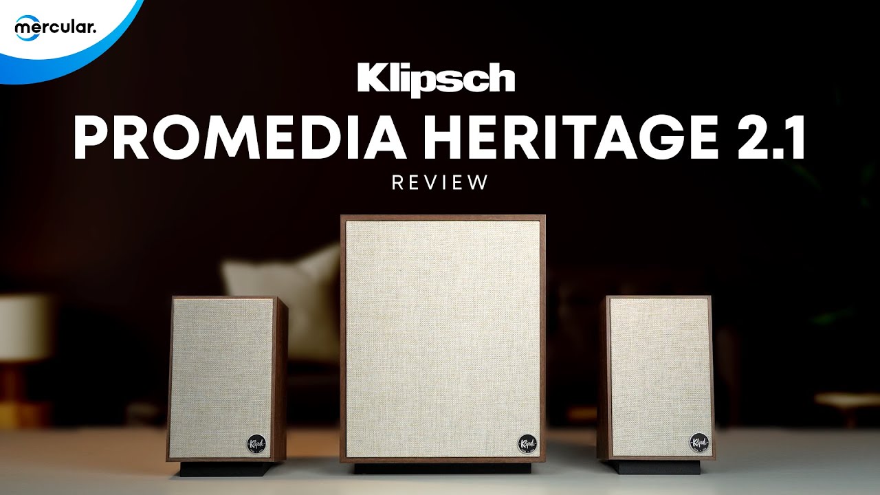 รีวิว Klipsch ProMedia Heritage 2.1 - ลำโพงคอมในตำนานเวอร์ชันอัปเกรดใหม่