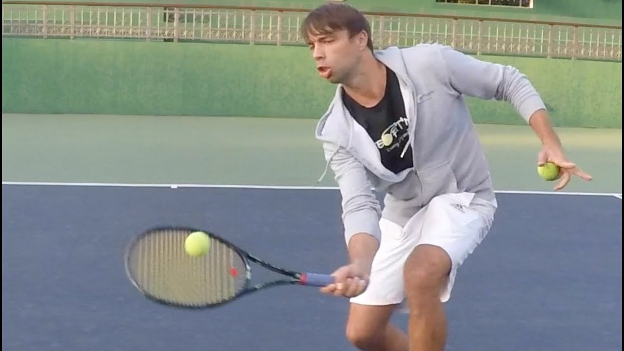 How To Hit Perfect Forehand Volley (TENFITMEN - Episode 43)