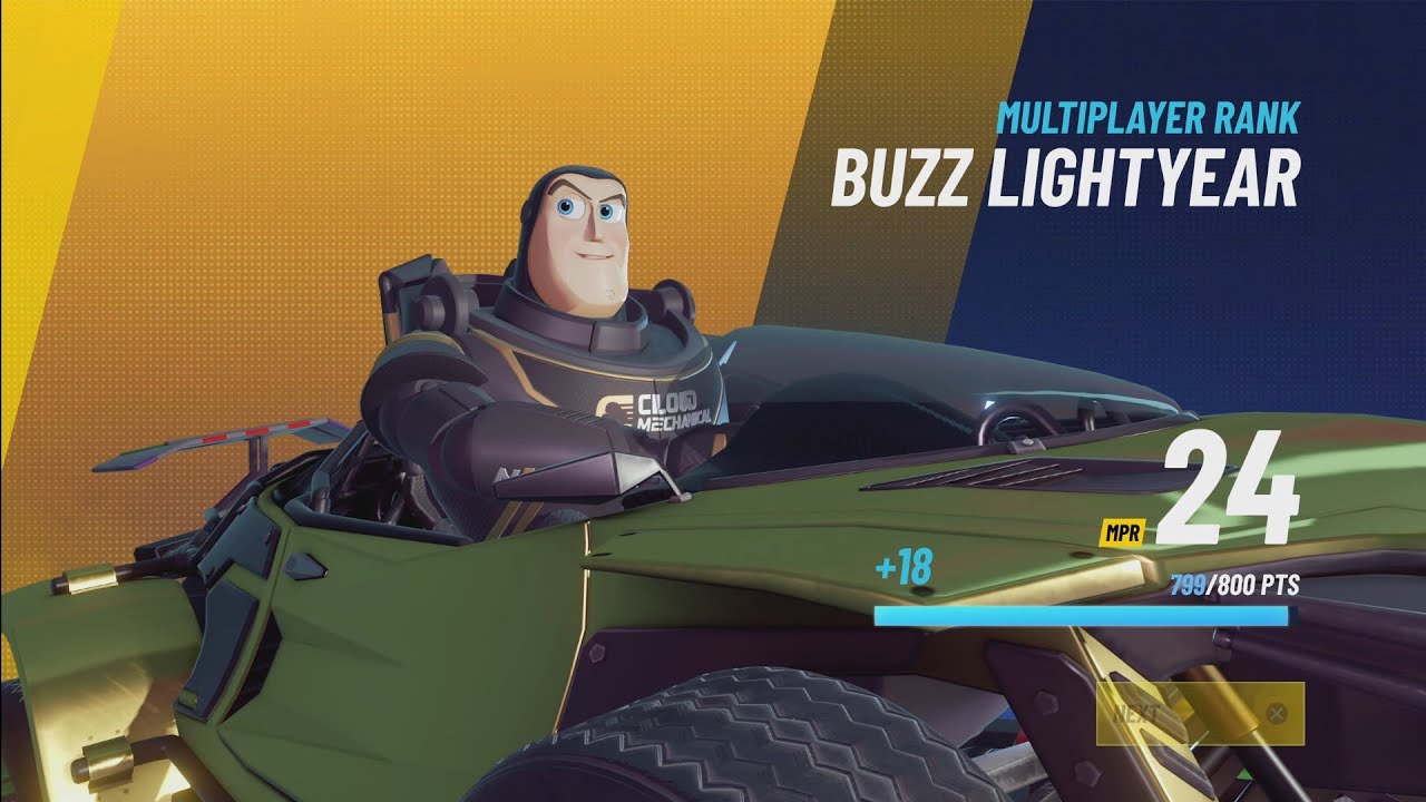 BUZZ LIGHTYEAR - TEAM RANK MATCH EPISODE 3 - Disney Speedstorm