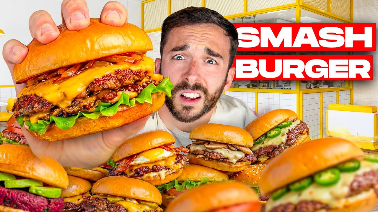 Mangio TUTTI gli SMASHBURGER di TORINO !! (O quasi...)