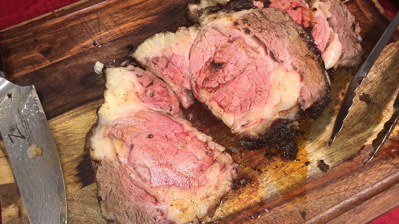 Smoked Prime Rib - CHRISTMAS