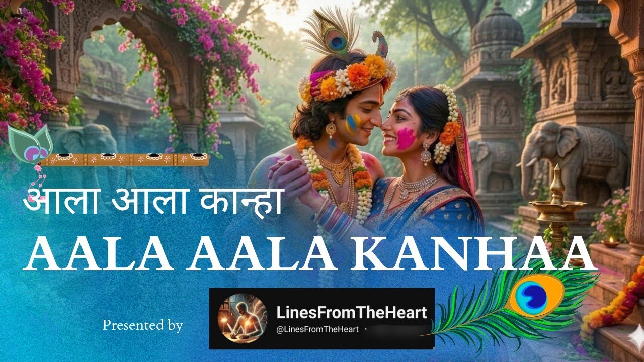 #aalaaalakanha #radhakrishna #krishnabhajan #holi #holivibes #marathigavlan #radheshyam 