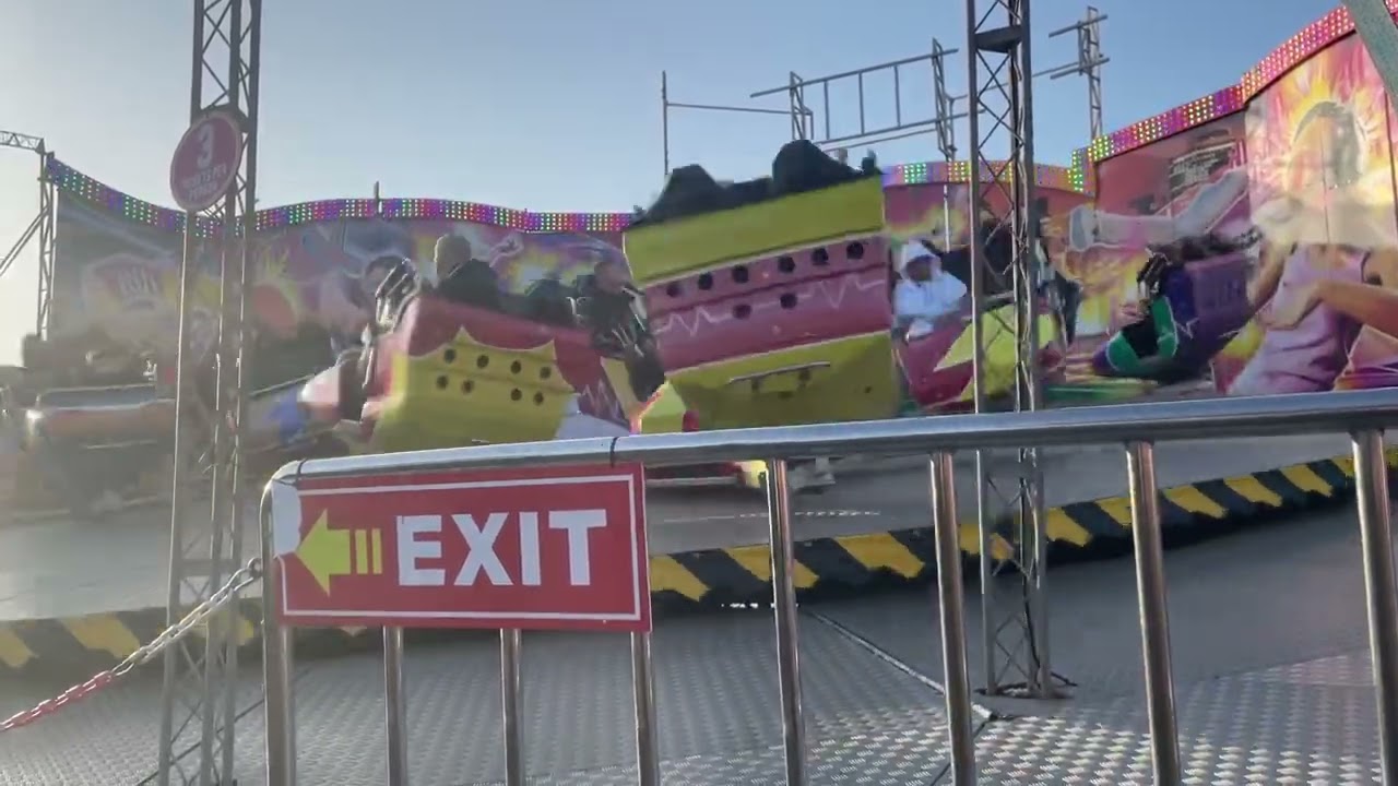 Peter Sedwicks break dance blackpool south pier off ride pov