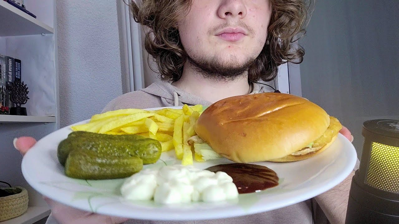 McDonald's Burger Mukbang ASMR | Türkçe ASMR