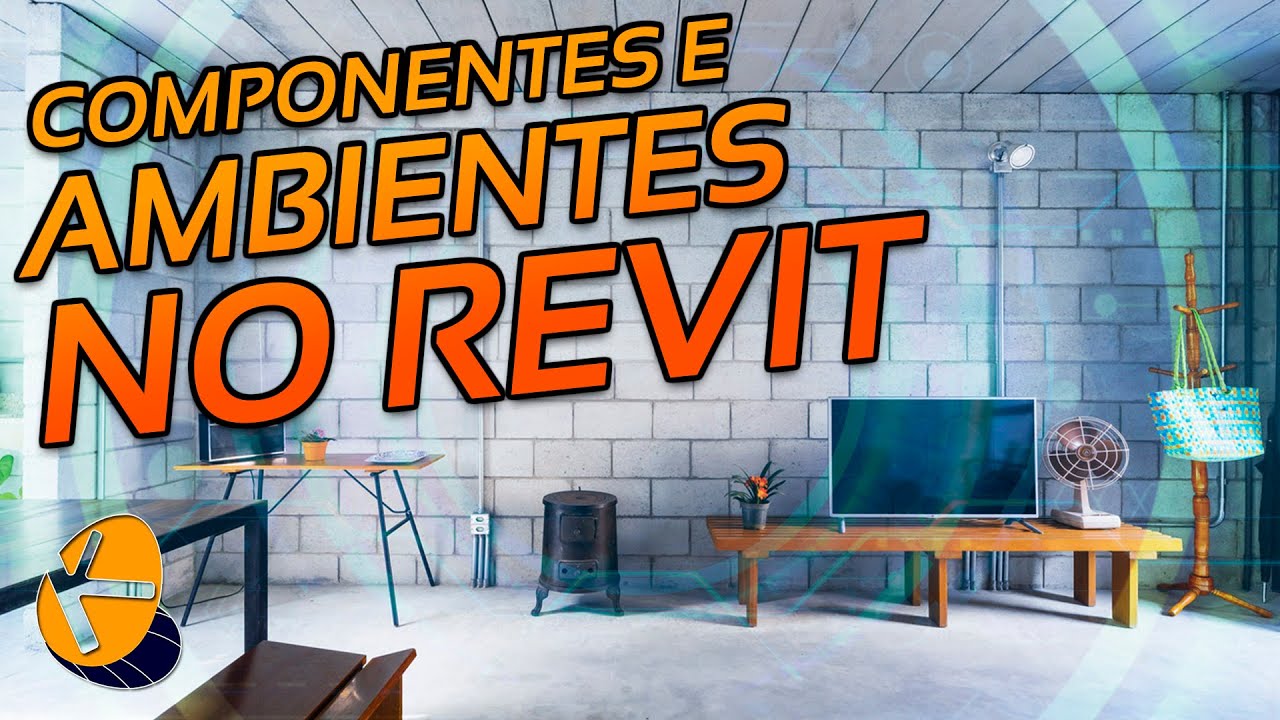 Componentes e Ambientes: Como inserir, mudar o material e a cor [Casa Vila Matilde no Revit 05]