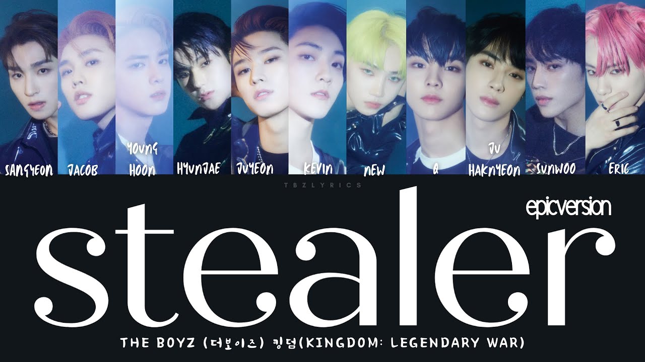 더보이즈(THE BOYZ) - The Stealer (Epic ver.) Lyrics | Color Coded Lyrics
