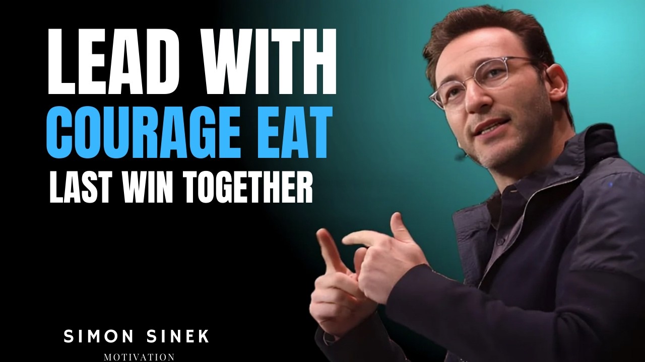 Why Leaders Eat Last | Powerful Leadership Lesson on Trust, Sacrifice & Loyalty | simon sinek..