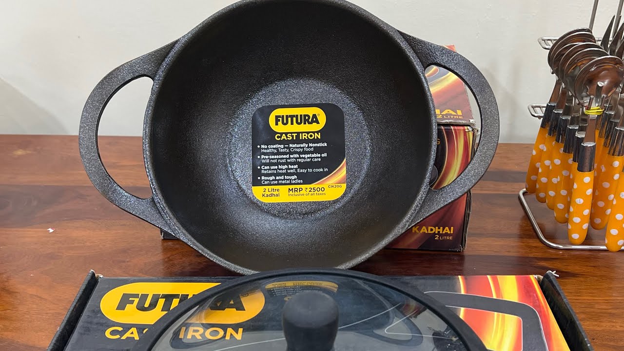 Hawkins Casr iron Kadai &Tawa | Best cast iron cookware in India