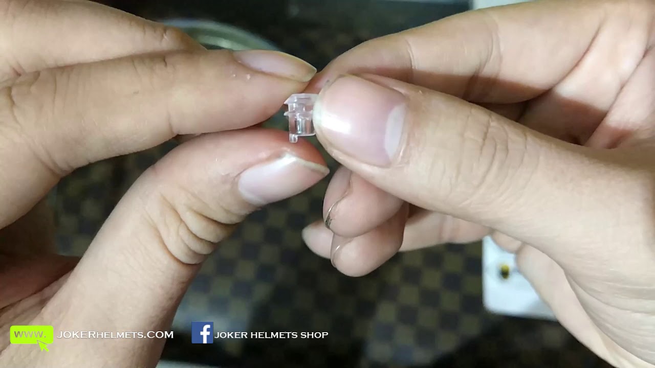 Pinlock bị lỏng hoặc vênh? Cách gài chặt tấm Pinlock vào kính mũ bảo hiểm không phải ai cũng biết!!!