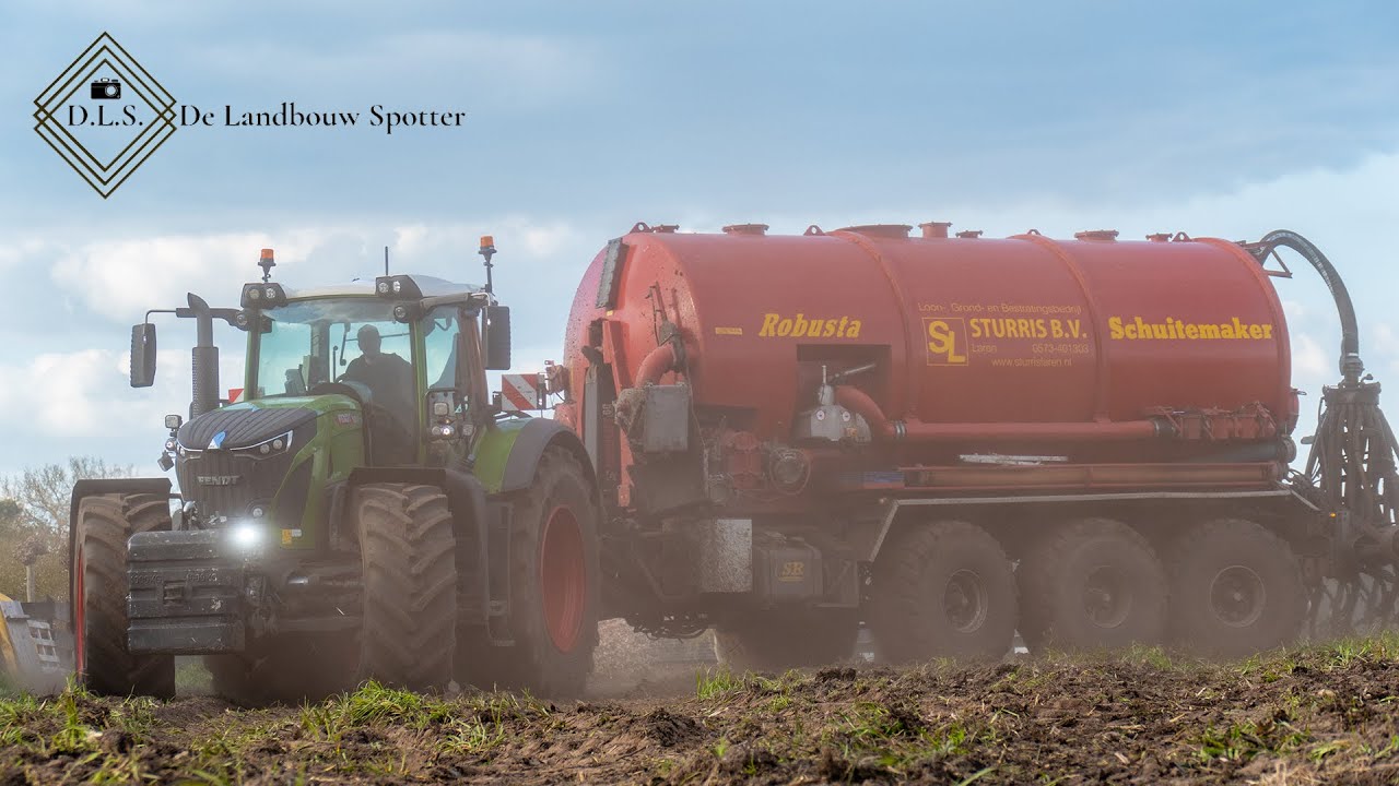 Slurry injection | Fendt 942 + Schuitemaker | Spandimento liquame