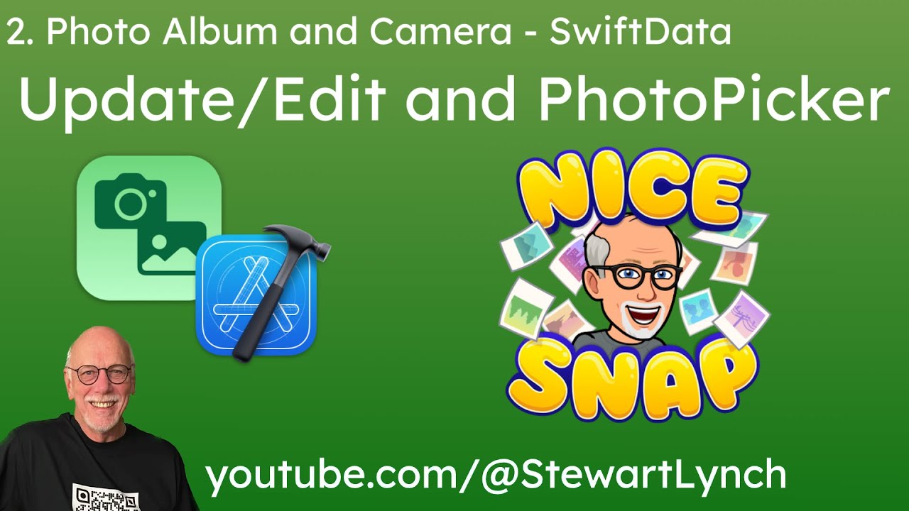 2.  Camera Photos SwiftData: Update/Edit and PhotoPicker