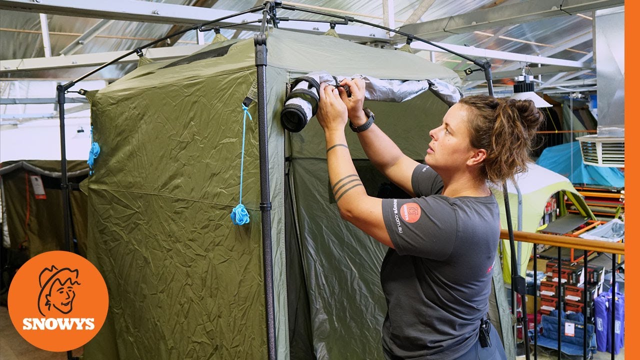 Darche Quick Cube Ensuite - How to setup & pack away