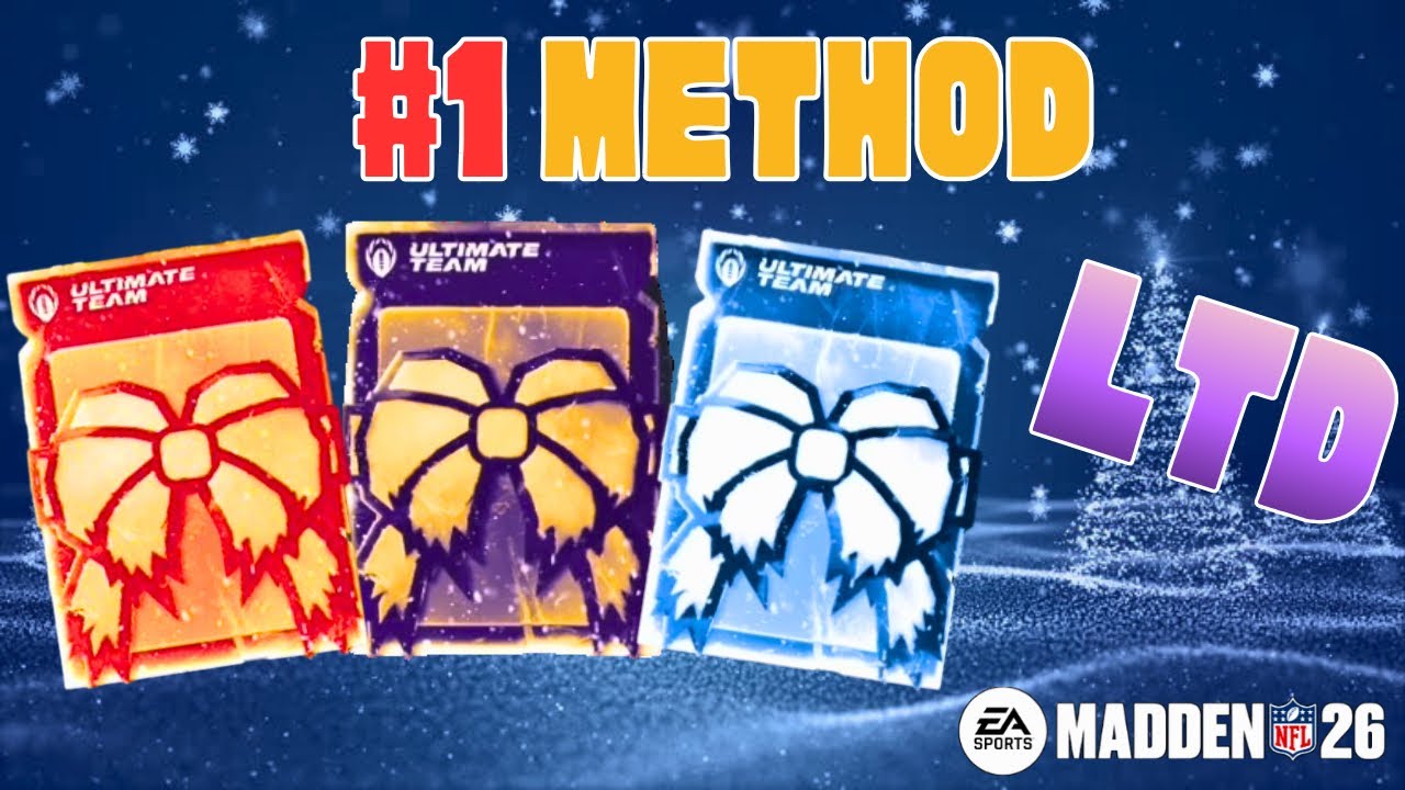 ЛУЧШИЙ МЕТОД ДЛЯ ПРЕДСТАВЛЕНИЙ LTD В MUT 26 - Руководство по Madden 26 Ultimate Team