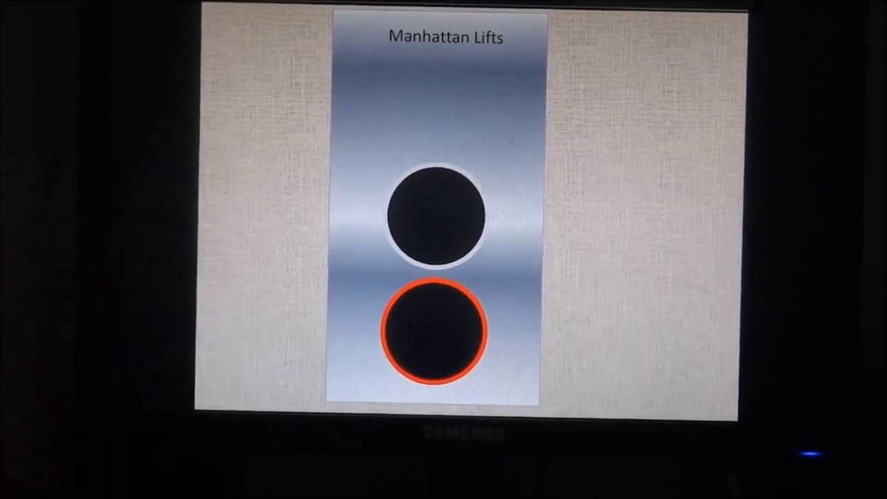 ANIMATED: BRAND NEW Manhattan hydraulic elevator at Berkovich Parking Garage in Escalatorton